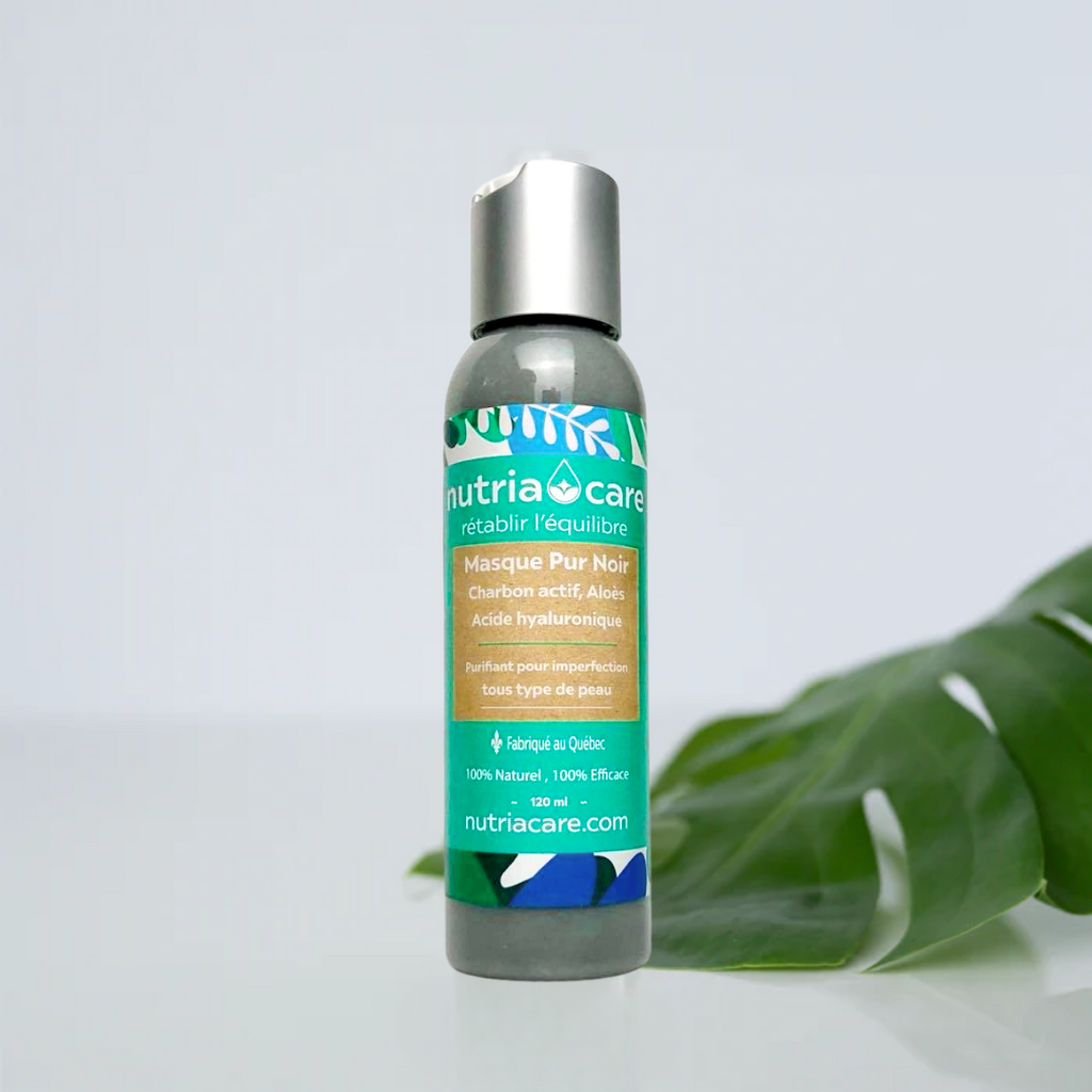 Visage |  Masque charbon pur noir